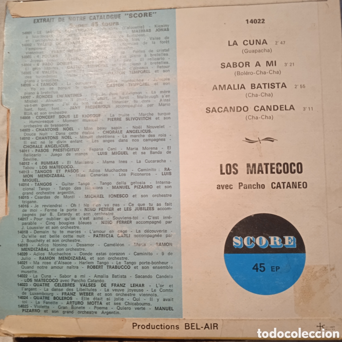 Discos de vinilo: Los matecoco la cuna +3 - Foto 2