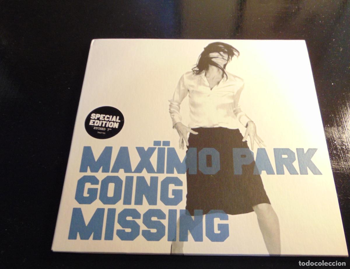 Discos de vinilo: MAXIMO PARK - GOING MISSING - SINGLE VINILO 2005 - Foto 2