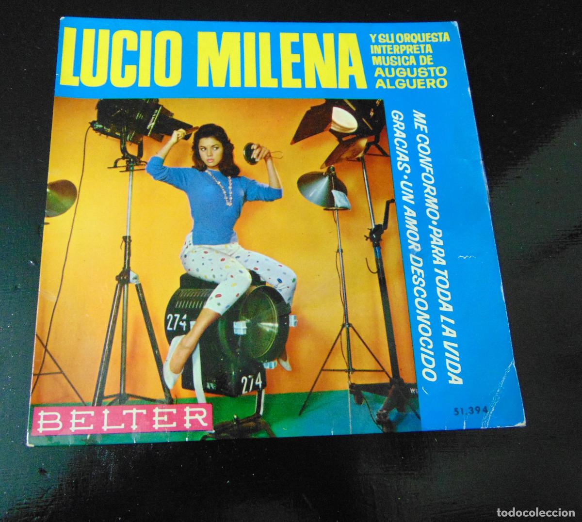 Discos de vinilo: LUCIO MILENA - EP DE 1964 - Foto 1