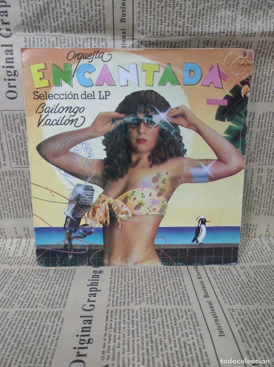 Discos de vinilo: Orquesta Encantada &ndash; Bailongo Vacil&oacute;n - Foto 1