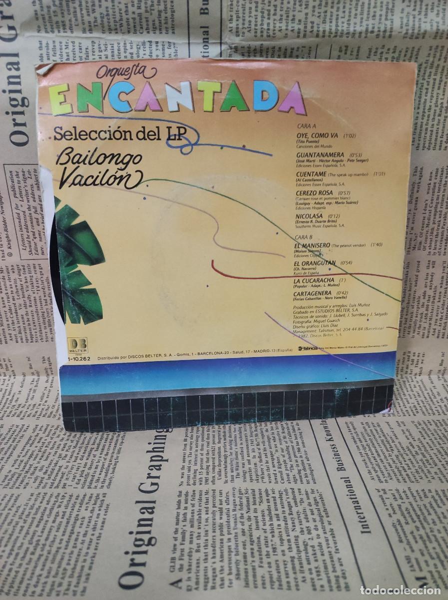 Discos de vinilo: Orquesta Encantada &ndash; Bailongo Vacil&oacute;n - Foto 2