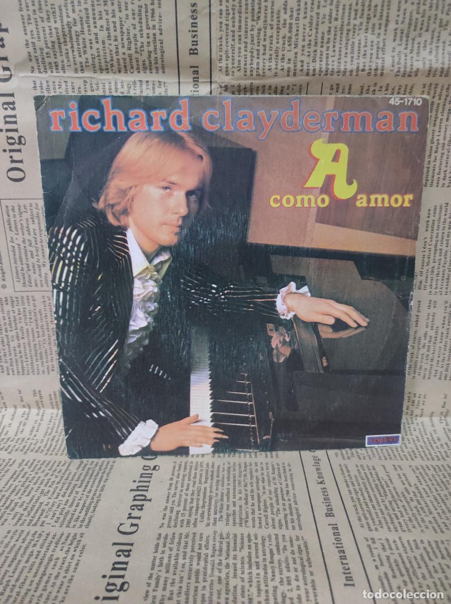 Discos de vinilo: Richard Clayderman &ndash; &rdquo;A&rdquo; Como Amor - Foto 1