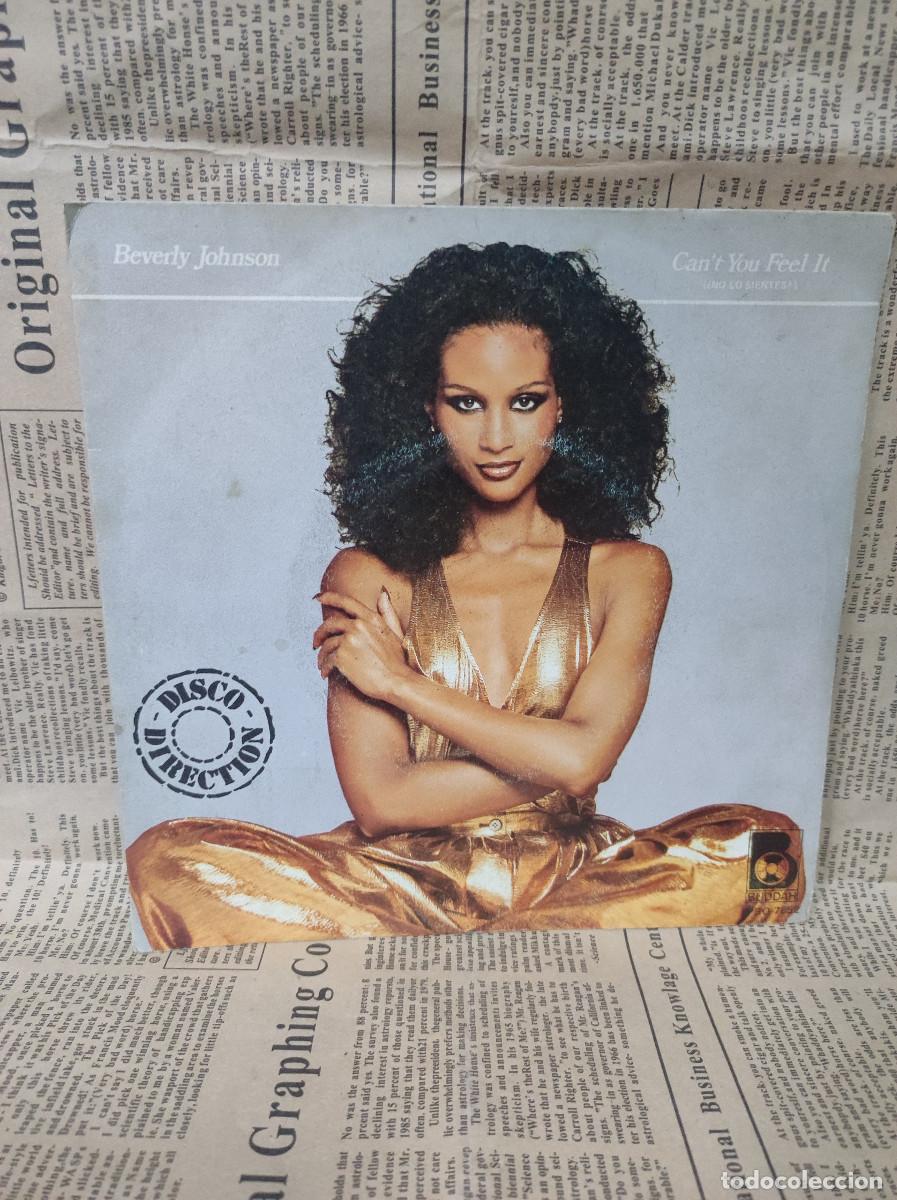 Discos de vinilo: Beverly Johnson &ndash; Cant You Feel It - Foto 1