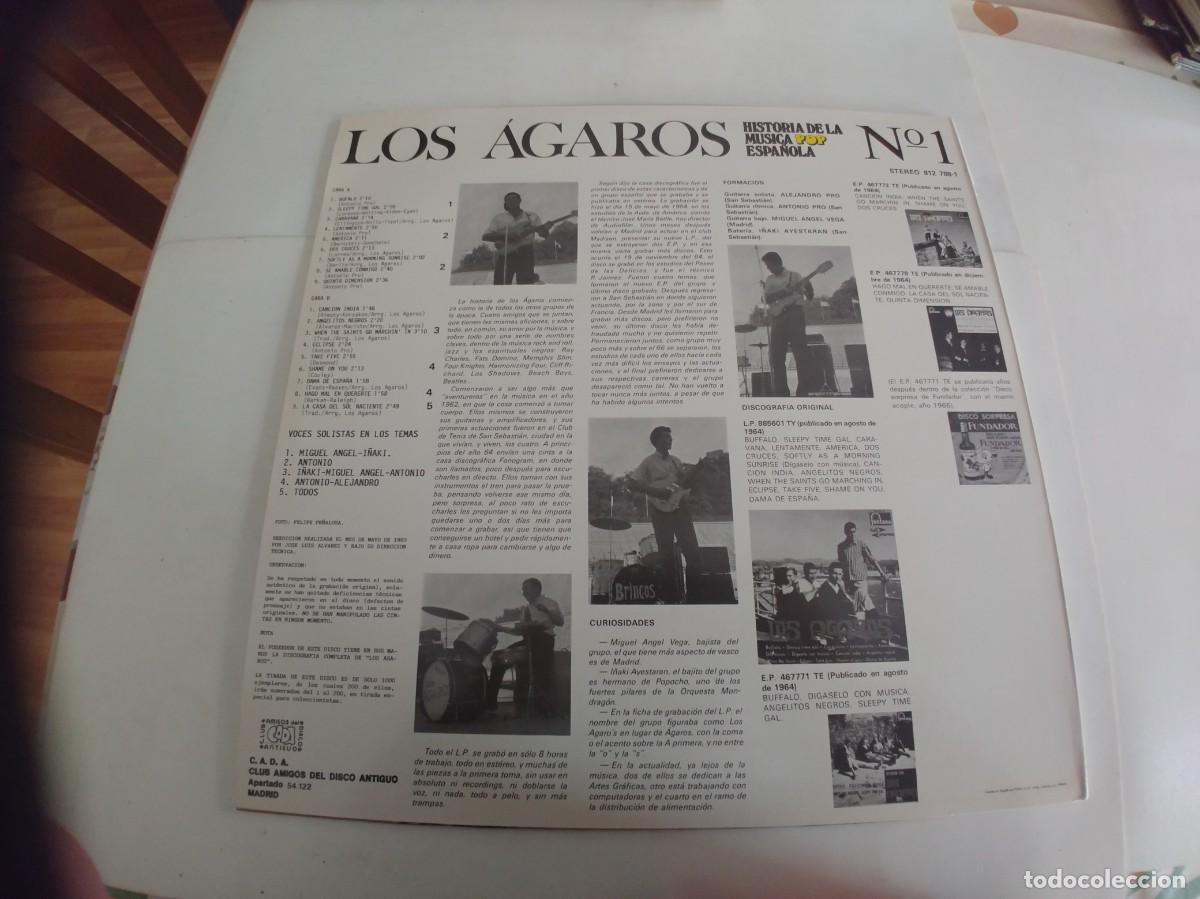 Discos de vinilo: LOS AGAROS-LP NUEVO - Foto 2