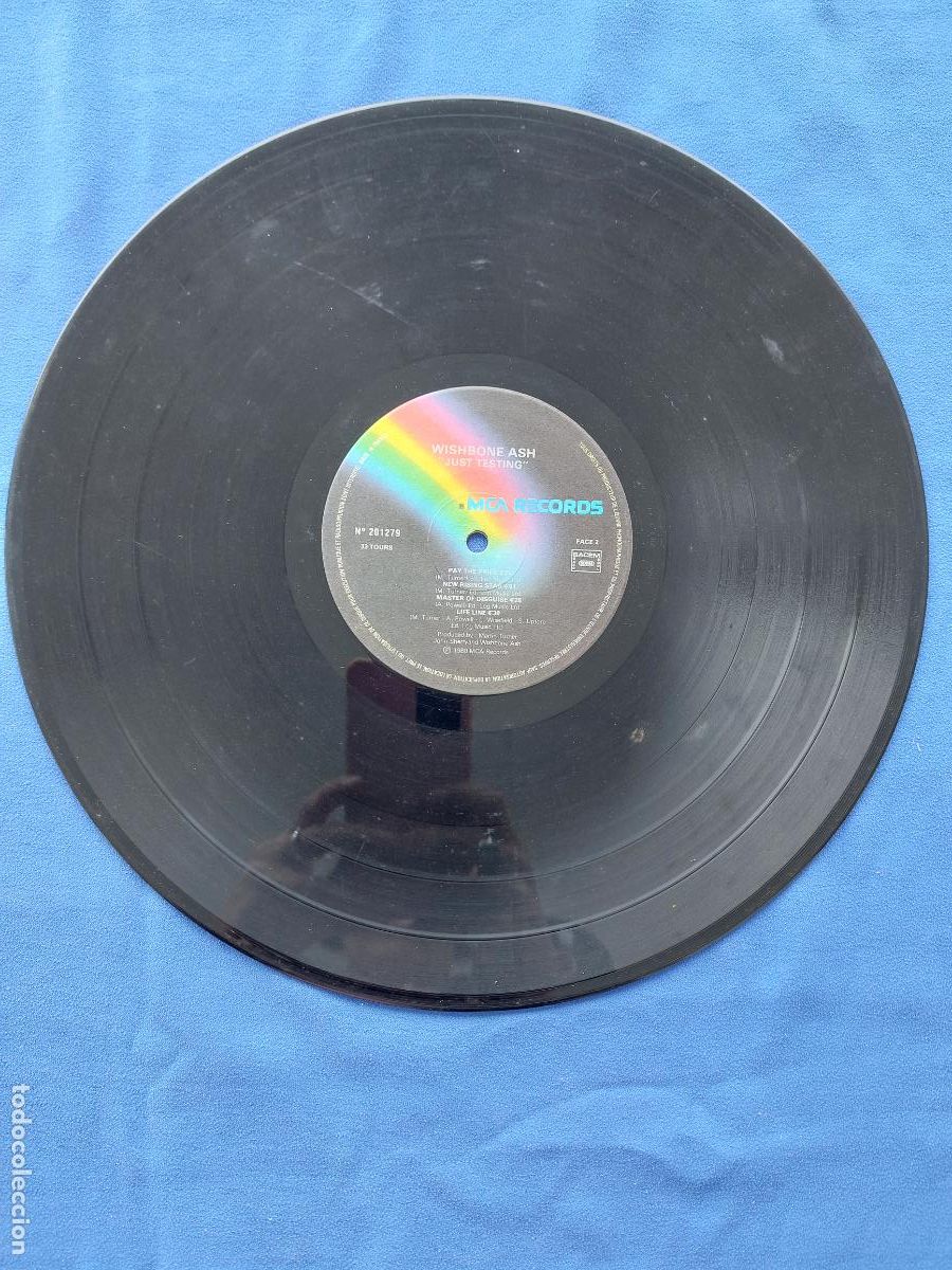 Discos de vinilo: WISHBONE ASH - JUST TESTING - Foto 2