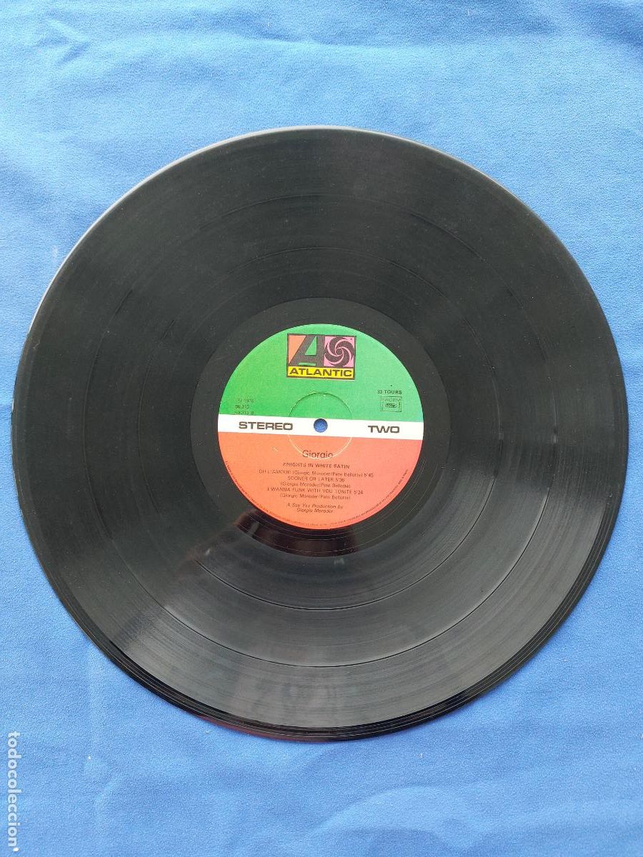 Discos de vinilo: GIORGIO - KNIGHTS IN WHITE SATIN - Foto 2