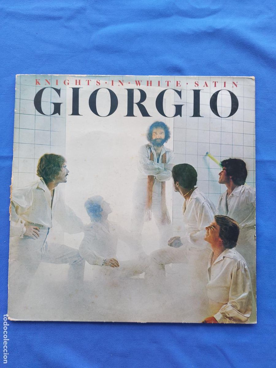 Discos de vinilo: GIORGIO - KNIGHTS IN WHITE SATIN - Foto 1