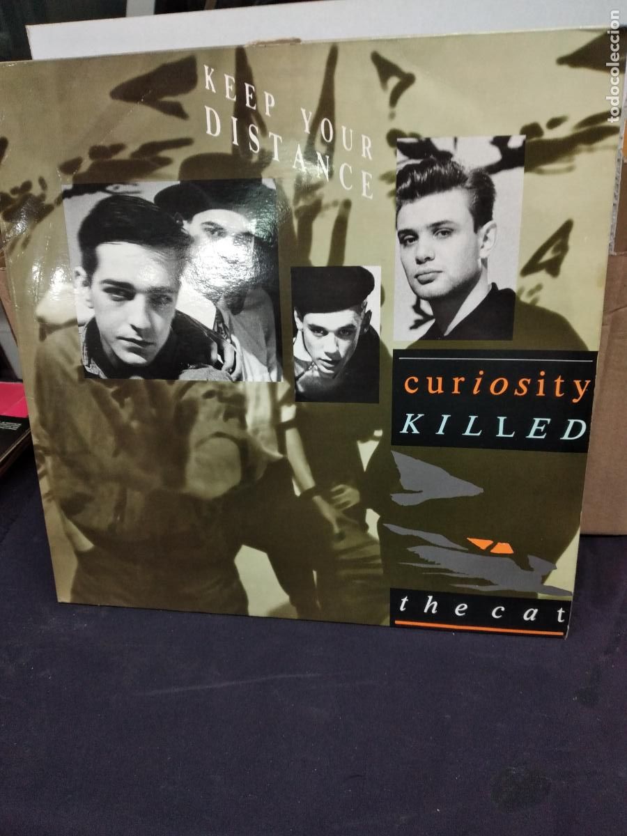 Discos de vinilo: CURIOSITY KILLED - THE CAT - LP MERCURY 1987. - Foto 1