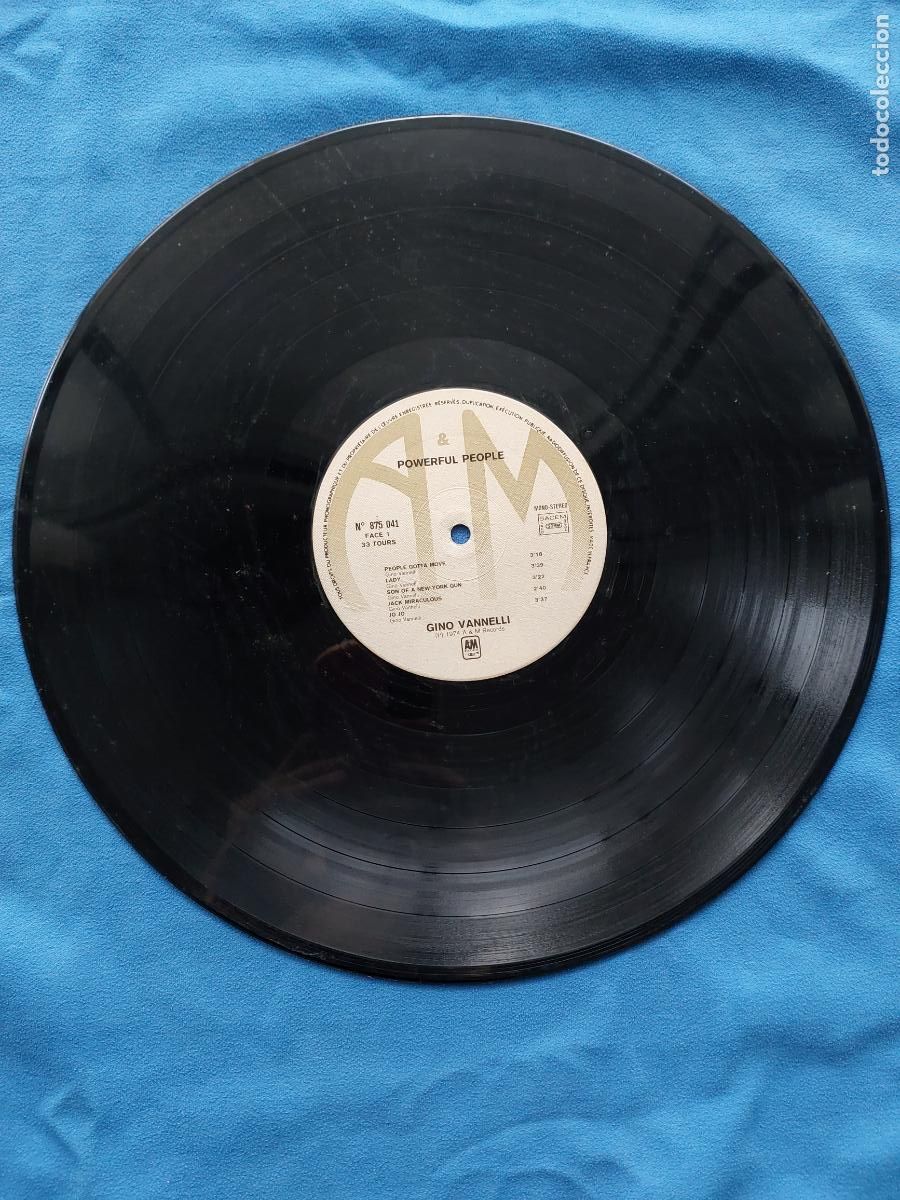 Discos de vinilo: POWERFUL PEOPLE - GINO VANNELLI - Foto 2