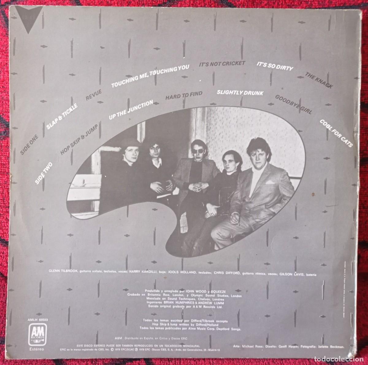 Discos de vinilo: SQUEEZE ** Cool For Cats ** VINILO LP ORIGINAL 1979 - Foto 2