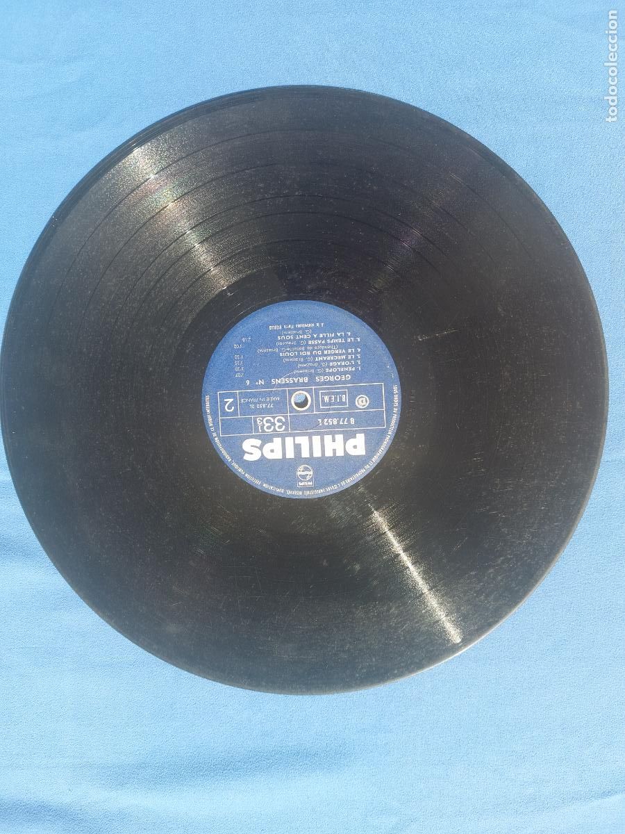 Discos de vinilo: GEORGES BRASSENS VI - Foto 2