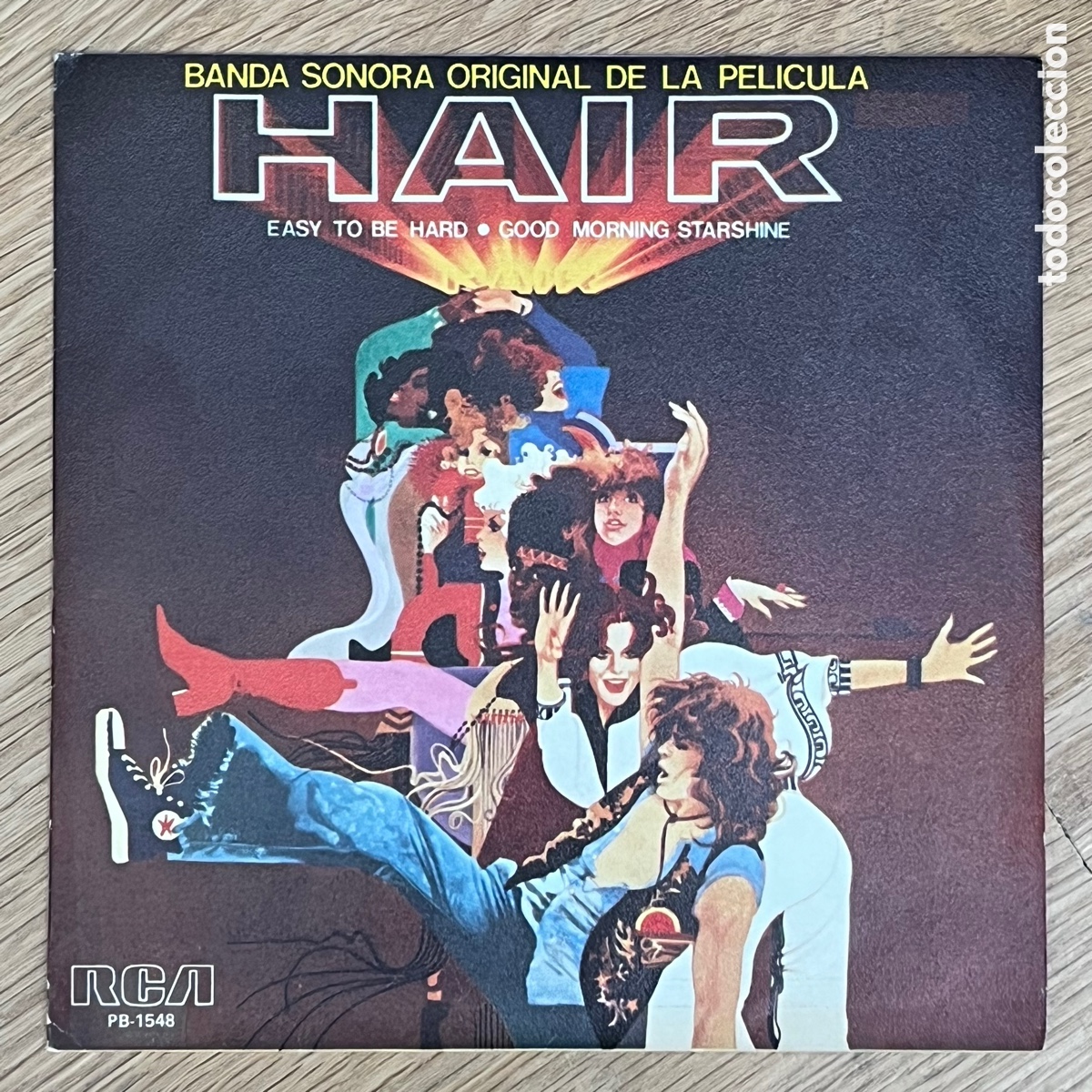 Discos de vinilo: BSO Hair. Cheryl Barnes - single - Foto 1