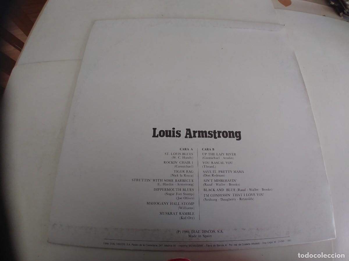 Discos de vinilo: LOUIS ARMSTRONG-LP EN EL CARNEGIE HALL - Foto 2