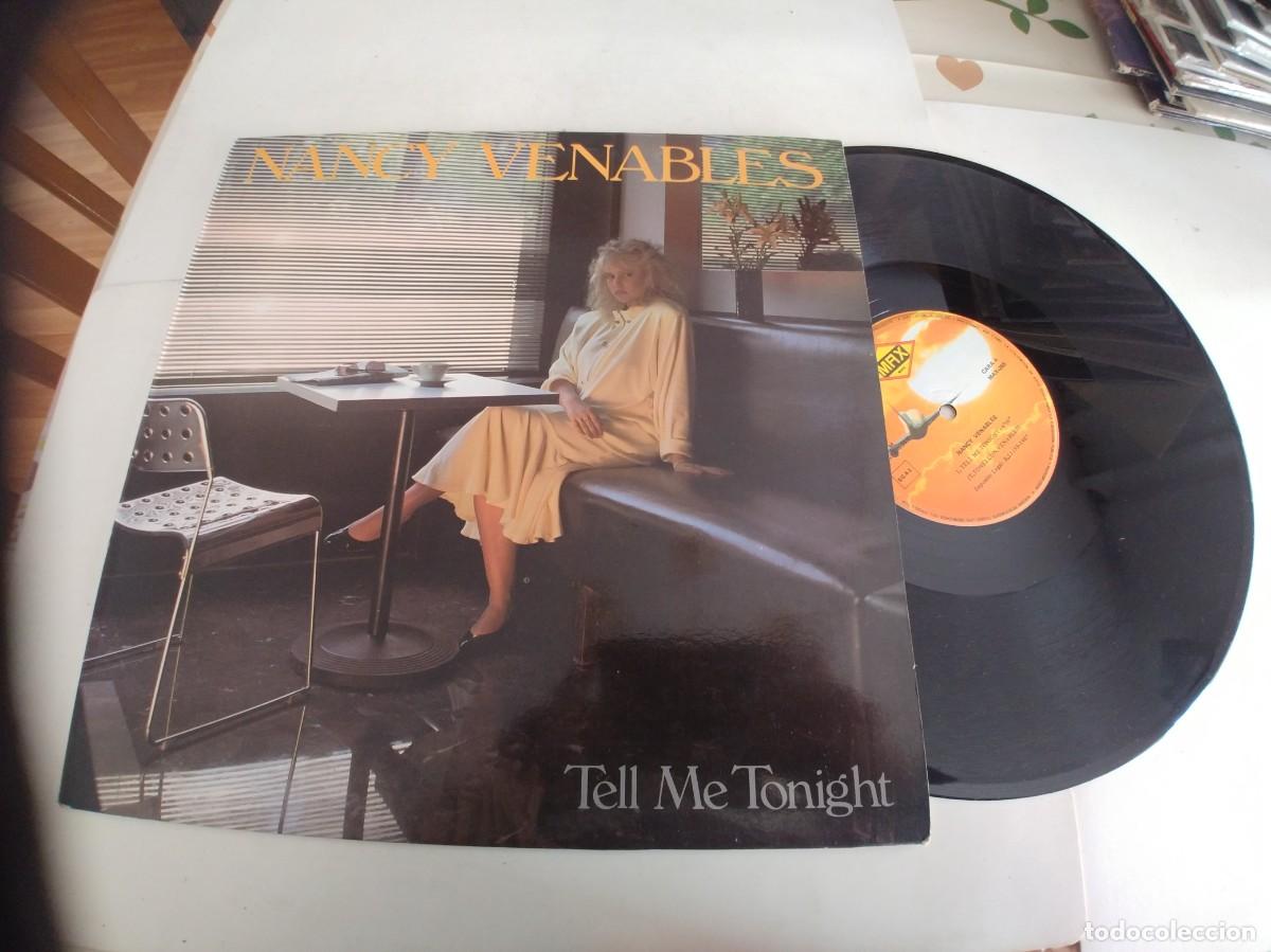 Discos de vinilo: NANCY VENABLES-MAXI TELL ME TONIGHT - Foto 1