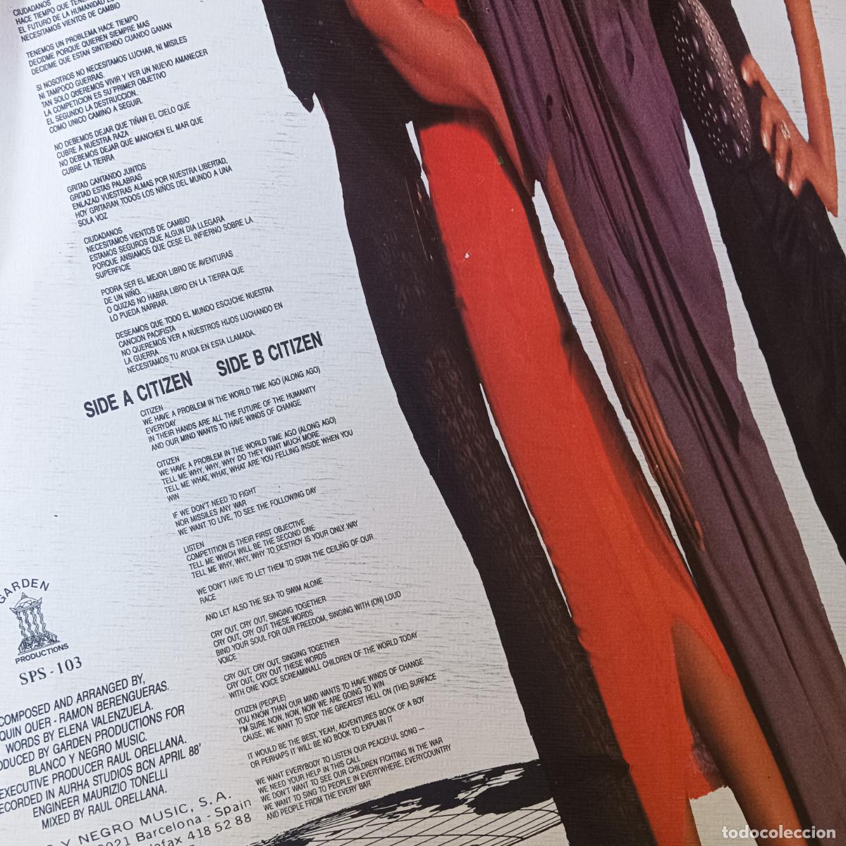 Discos de vinilo: BONEY M. CITIZEN/ CITIZEN. SINGLE - Foto 2
