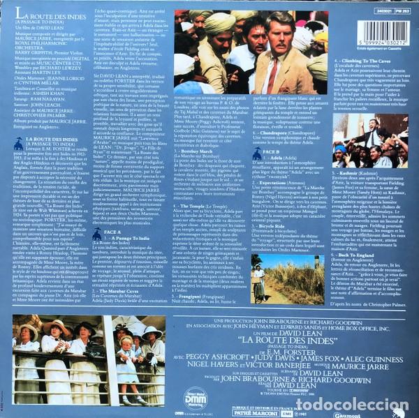 Discos de vinilo: Maurice Jarre &ndash; La Route Des Indes - Foto 2
