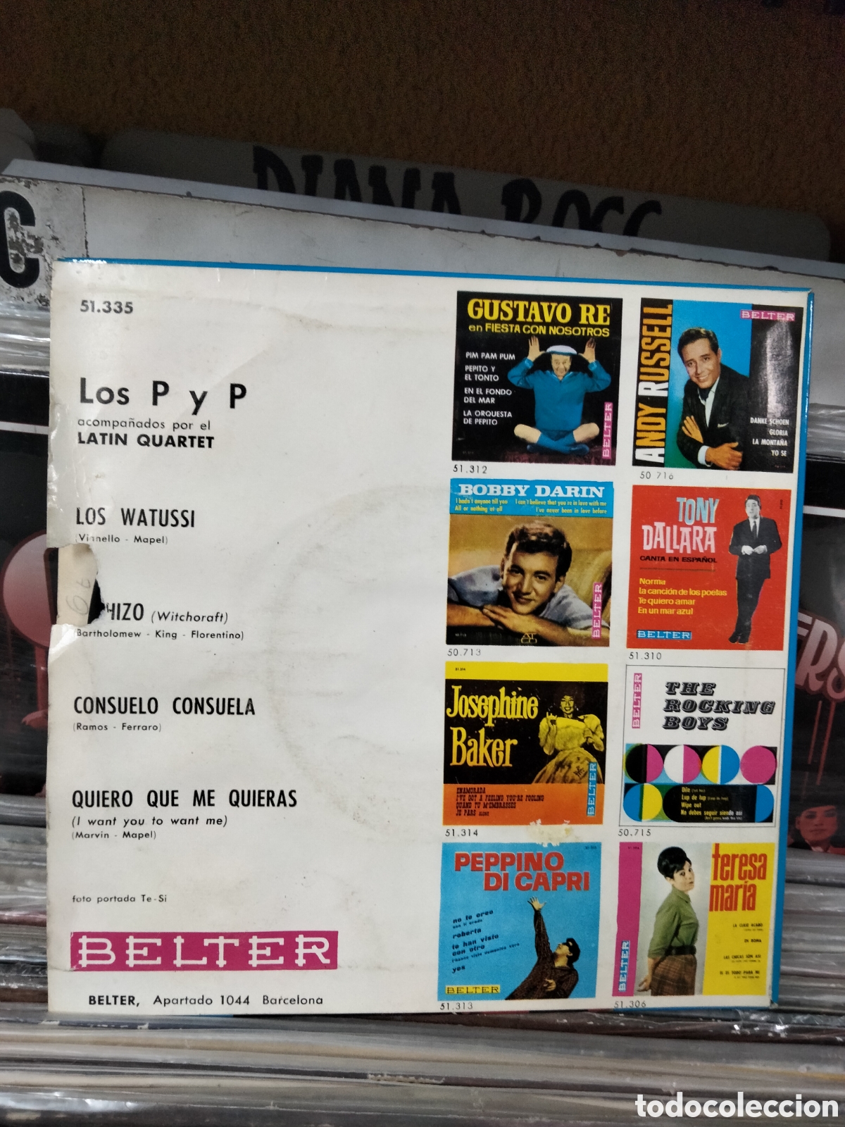 Discos de vinilo: Los p y p los watussi - Foto 2