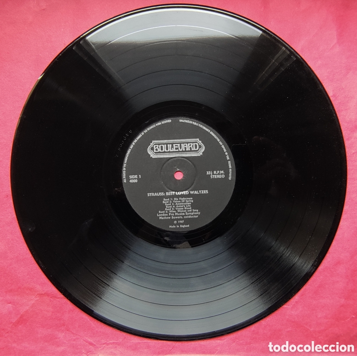 Discos de vinilo: Valses ,- JOHANN STRAUSS - Foto 3