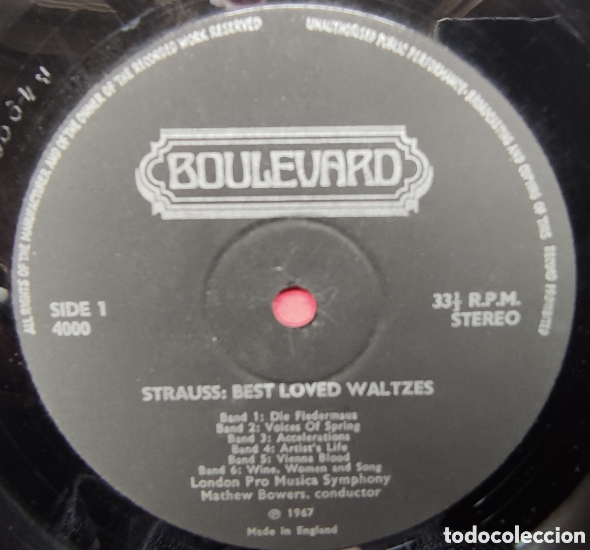 Discos de vinilo: Valses ,- JOHANN STRAUSS - Foto 4