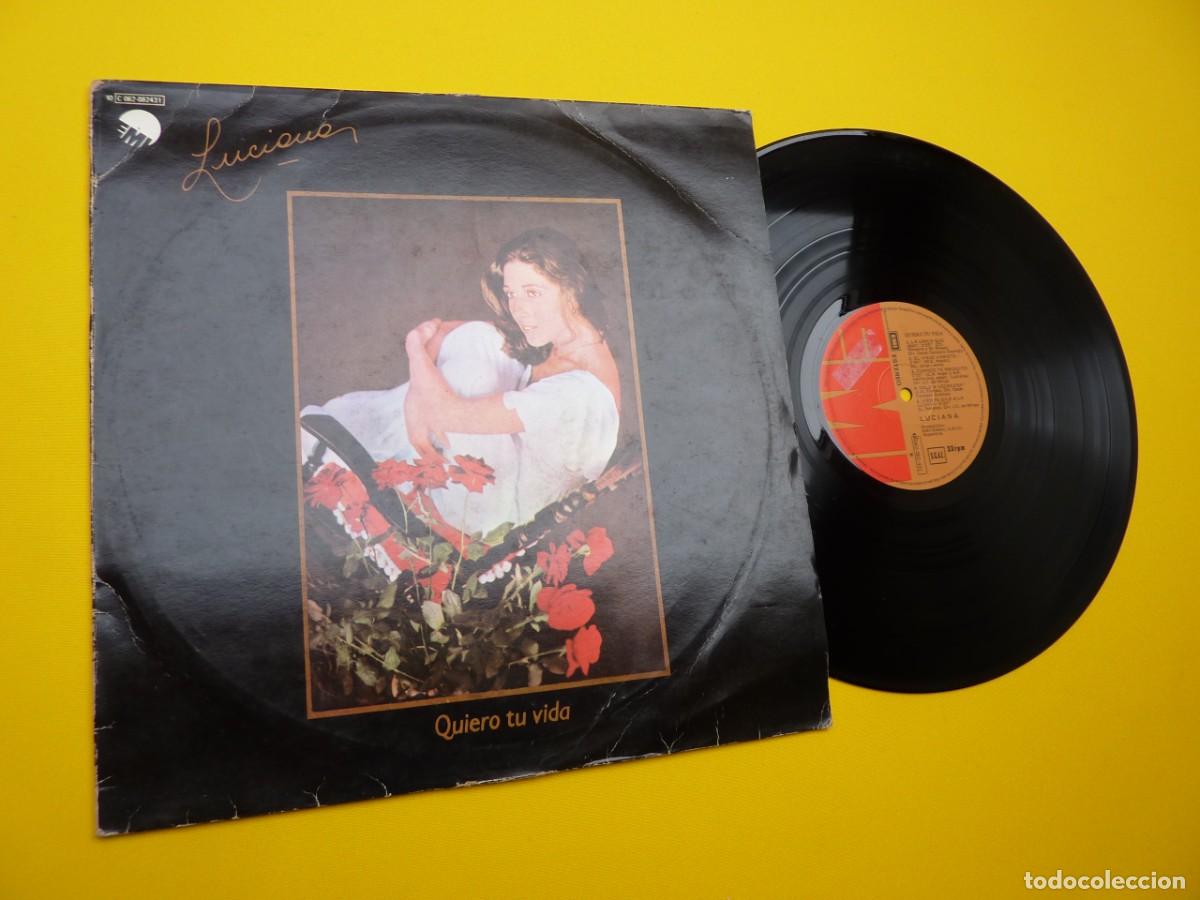 Vinyl records: LP LUCIANA - Quiero Tu Vida - SPAIN Press - 10 C 062-082431 (EX-/M-) 5