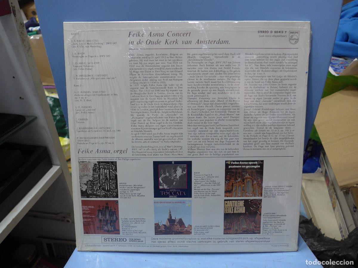 Discos de vinilo: FEIKE ASMA ORGELCONCERT - Foto 2
