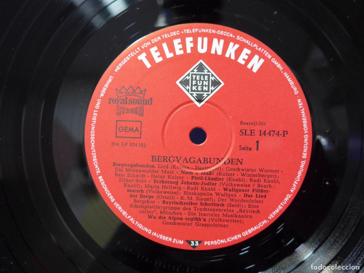 Discos de vinilo: BERG VAGABUNDEN - Foto 6