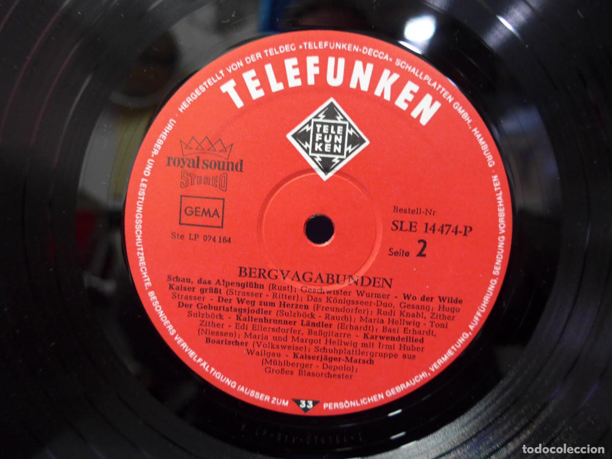 Discos de vinilo: BERG VAGABUNDEN - Foto 8