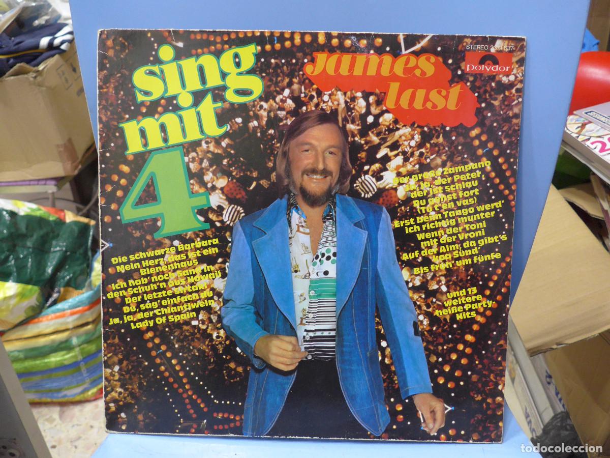 Discos de vinilo: JAMES LAST SING MIT 4 - Foto 1