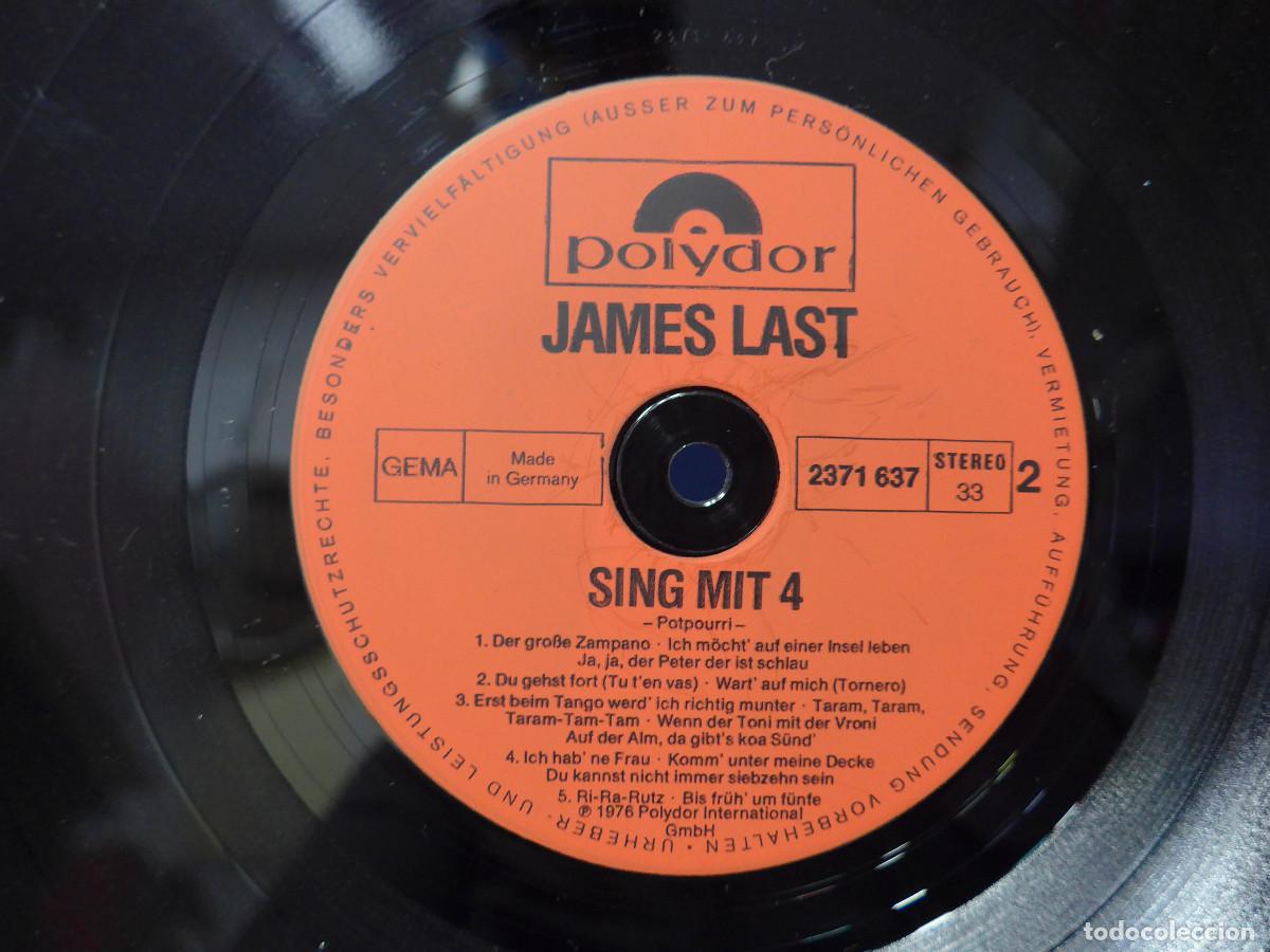 Discos de vinilo: JAMES LAST SING MIT 4 - Foto 7