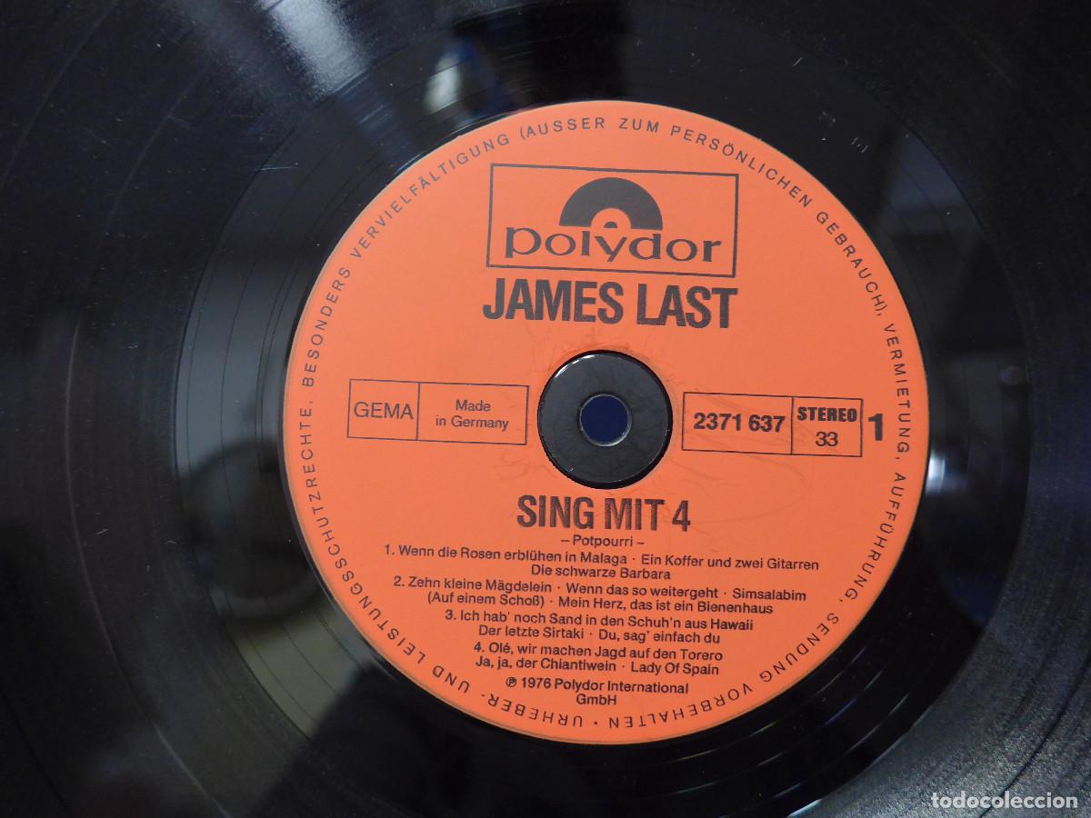 Discos de vinilo: JAMES LAST SING MIT 4 - Foto 9