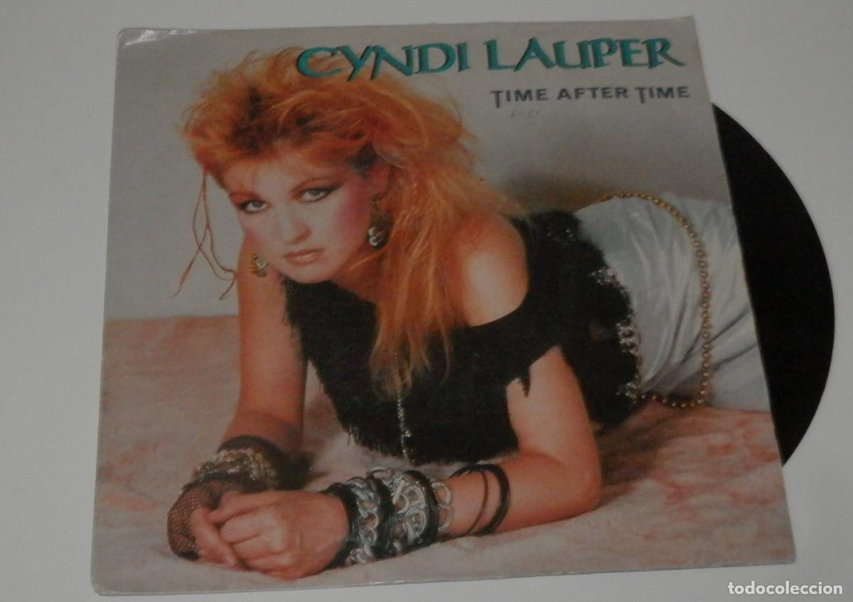 Discos de vinilo: DISCO SINGLE DE VINILLO DE CINDI LAUPER - Foto 1