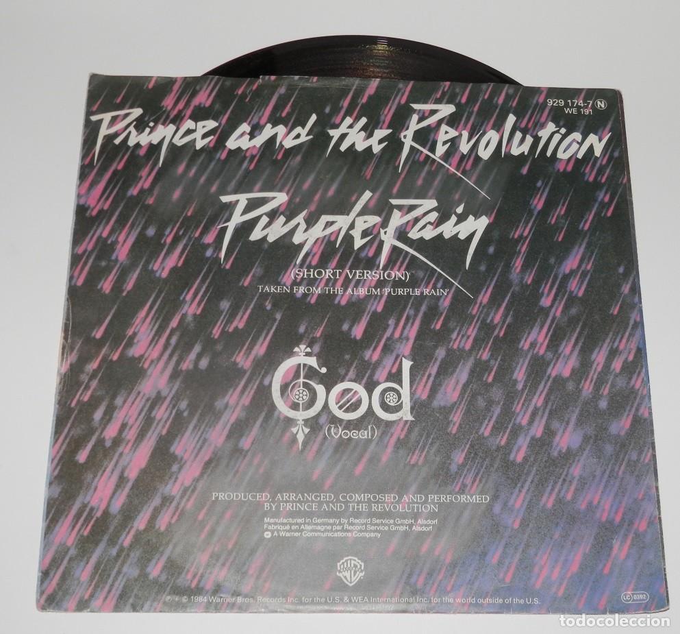 Discos de vinilo: DISCO SINGLE DE VINILLO DE PRINCE - Foto 2