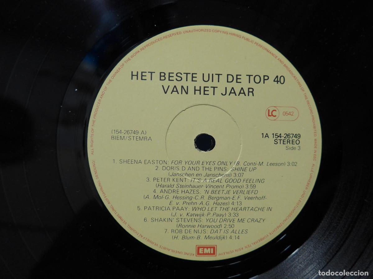Discos de vinilo: HET BESTE UIT DE TOP 40 VAN HET JAAR - Foto 9