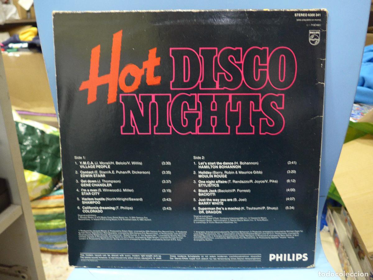 Discos de vinilo: HOT DISCO NIGHTS - Foto 3