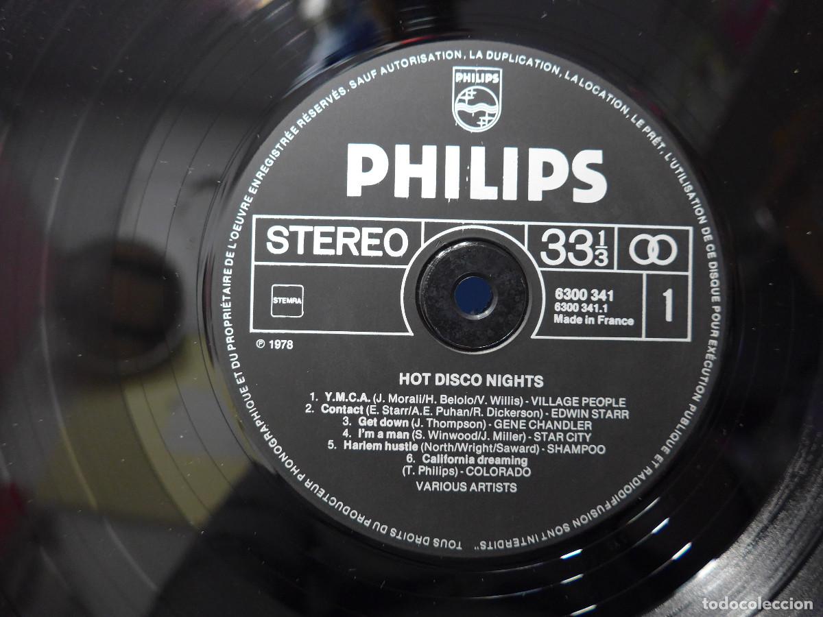 Discos de vinilo: HOT DISCO NIGHTS - Foto 7