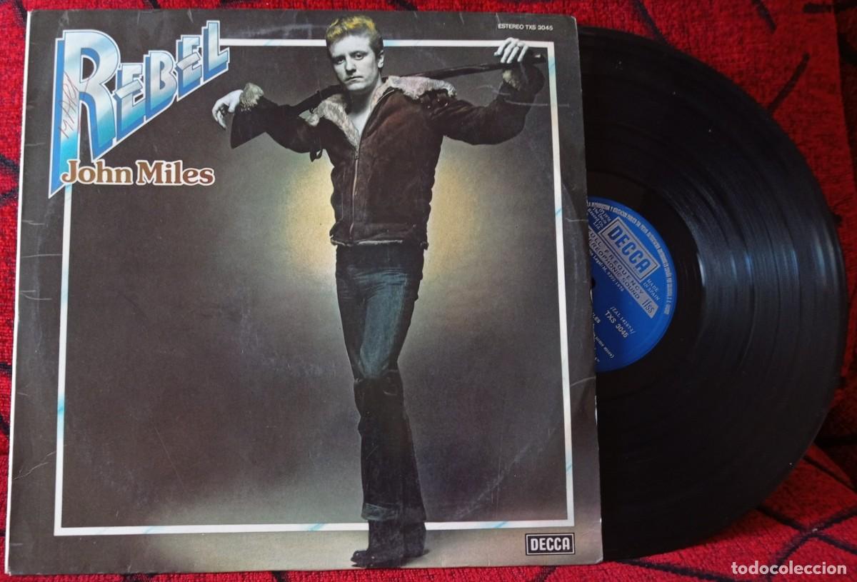 Discos de vinilo: JOHN MILES ** Rebel ** VINILO LP ORIGINAL 1976 - Foto 1
