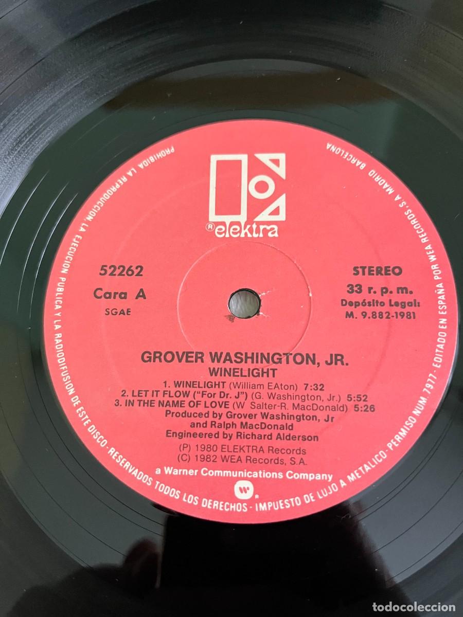 Discos de vinilo: Grover Washington, Jr. &lrm;&ndash; Winelight - Foto 4