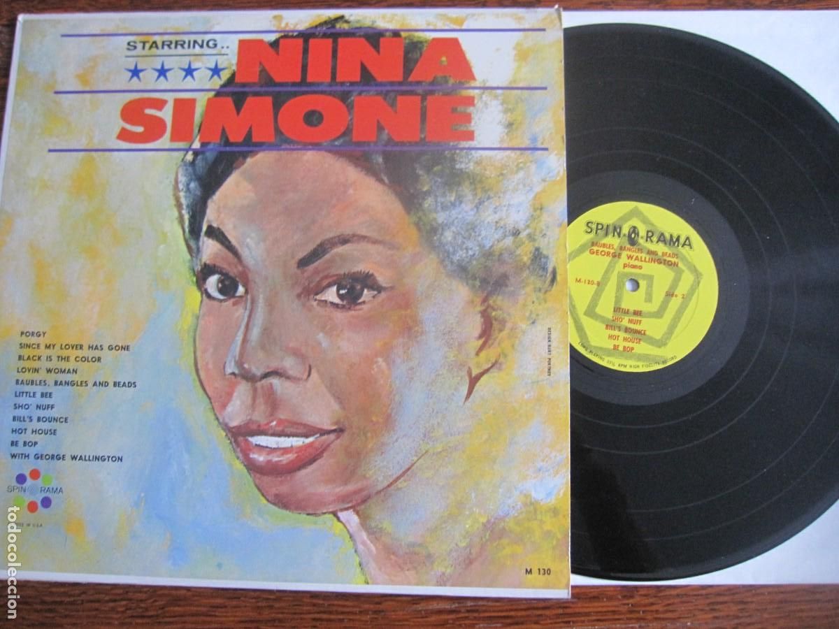 Discos de vinilo: STARRING NINA SIMONE. Edici&oacute;n USA. - Foto 1