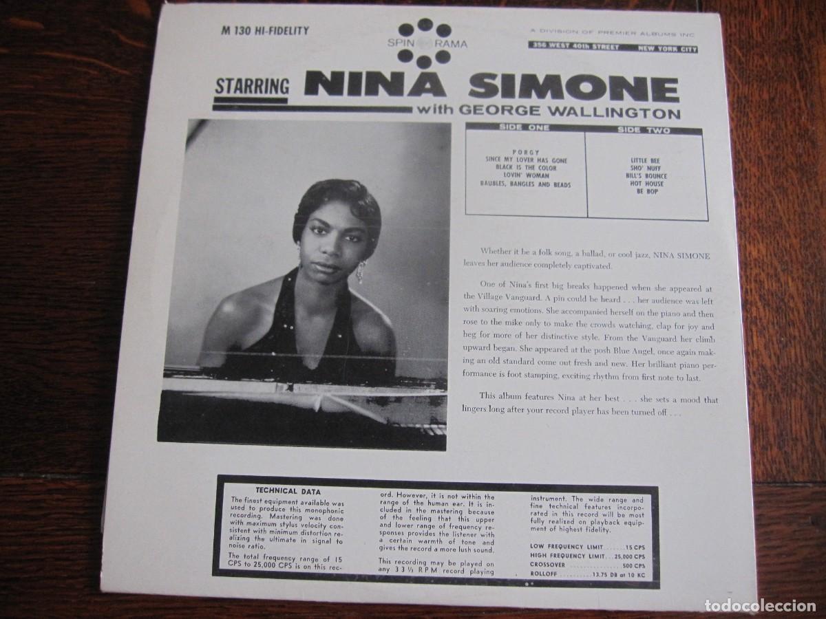 Discos de vinilo: STARRING NINA SIMONE. Edici&oacute;n USA. - Foto 2
