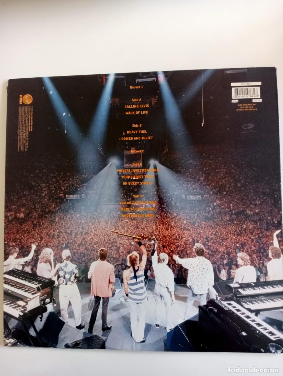 Discos de vinilo: Dire Straits - On The Night 2xLP 2 inserts 1993 - Foto 2