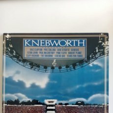 Discos de vinilo: VARIOUS - KNEBWORTH - THE ALBUM (2XLP, COMP) 2 INSERTS 1990 UK
