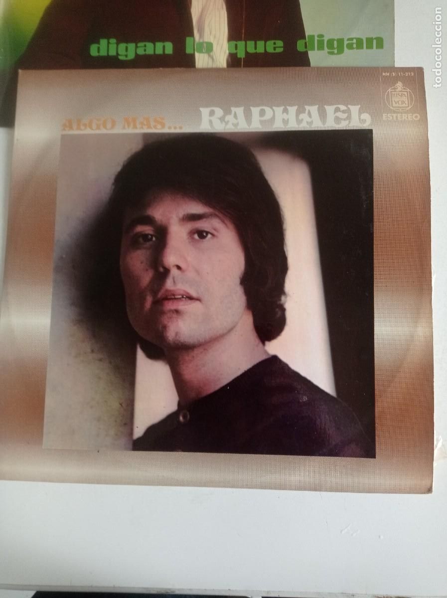 Discos de vinilo: Antiguo LP de Raphael Algo mas - Foto 1
