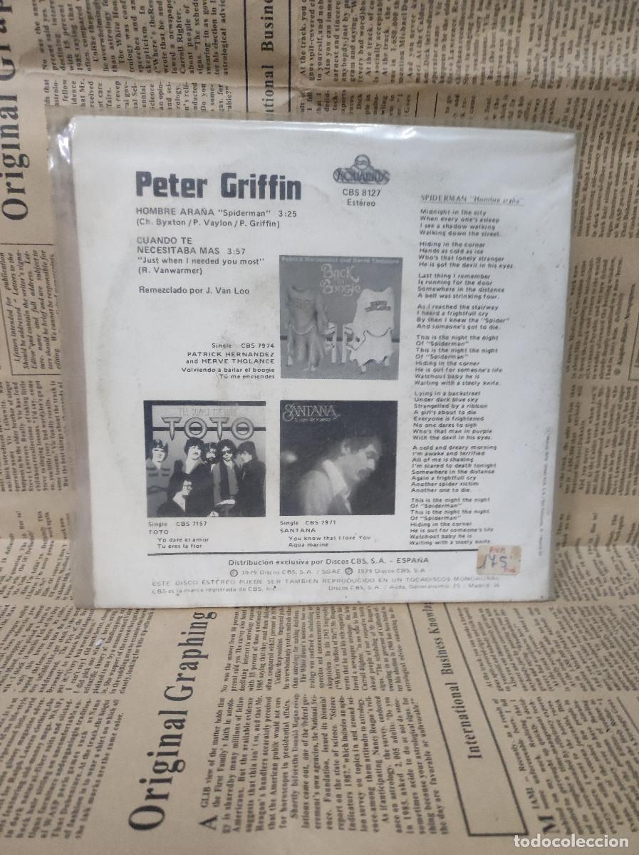 Discos de vinilo: Peter Griffin &ndash; Spiderman - Foto 2