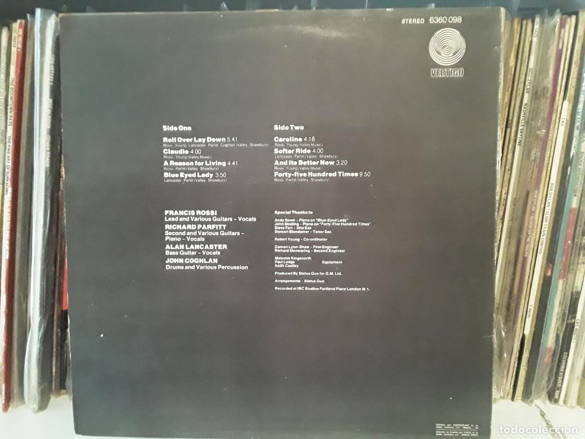 Discos de vinilo: Status Quo &lrm;&ndash; Hello! - lp edic. spain 1973 - Foto 2