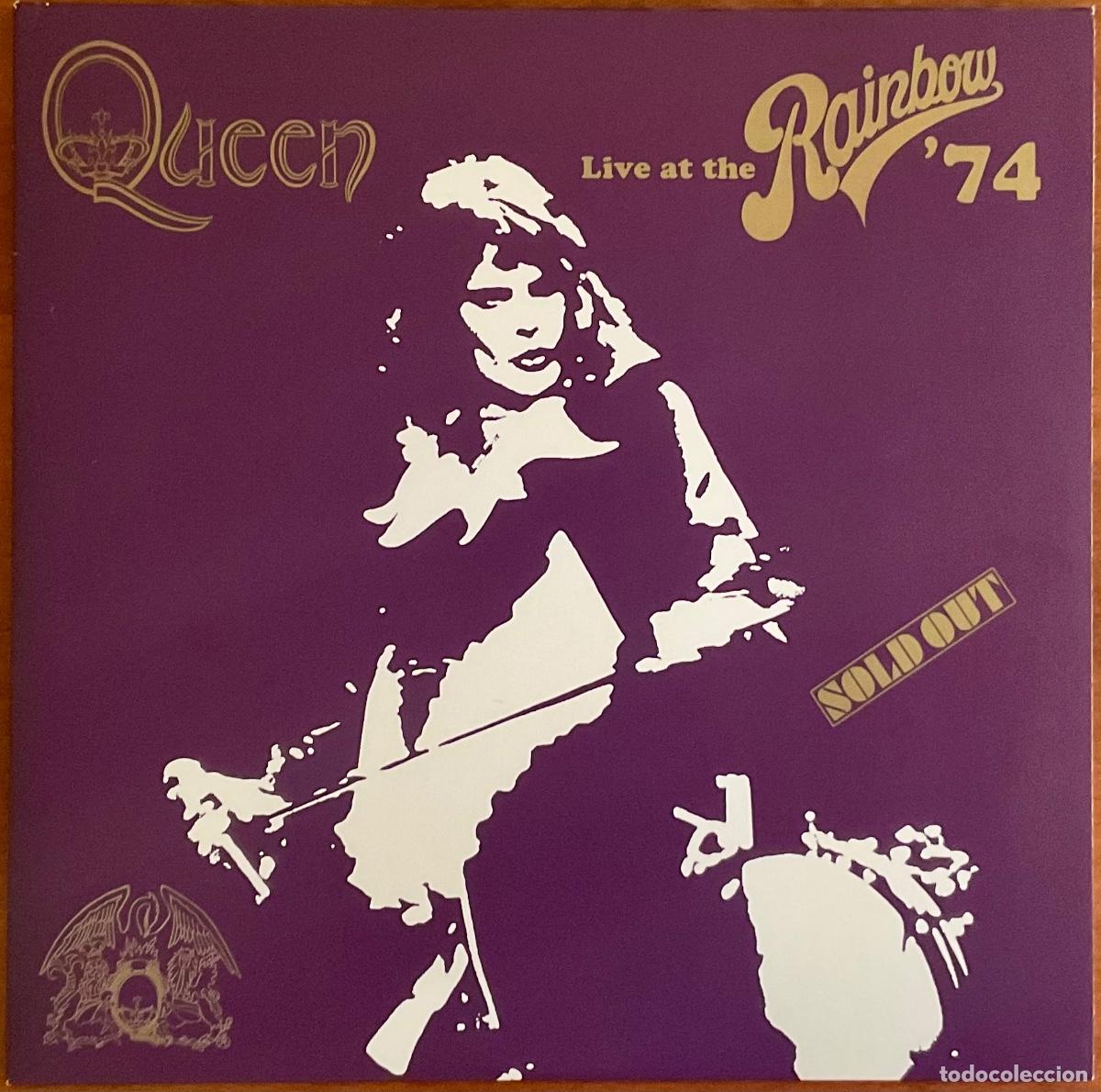 Discos de vinilo: QUEEN - LIVE AT THE RAINBOW &lsquo;74 - Foto 1