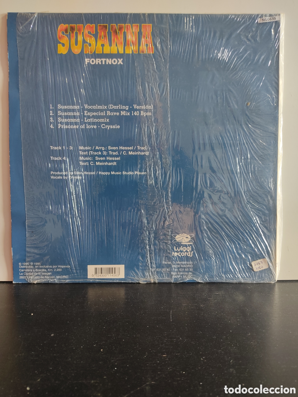Discos de vinilo: Fortnox &lrm;&ndash; Susanna (Remix) - Foto 2
