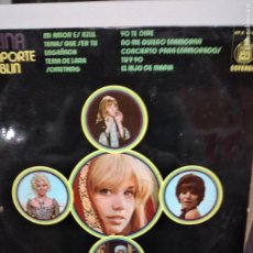 Discos de vinilo: KARINA - PASAPORTE A DUBLIN - LP HISPAVOX 1971
