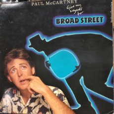 Discos de vinilo: PAUL MCCARTNEY BROAD STREET. LP EMI ODEON 1984.