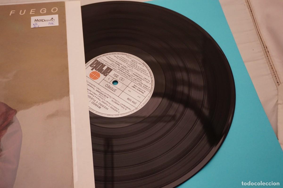 Discos de vinilo: LP - MANGO - HIERRO Y FUEGO - Foto 2