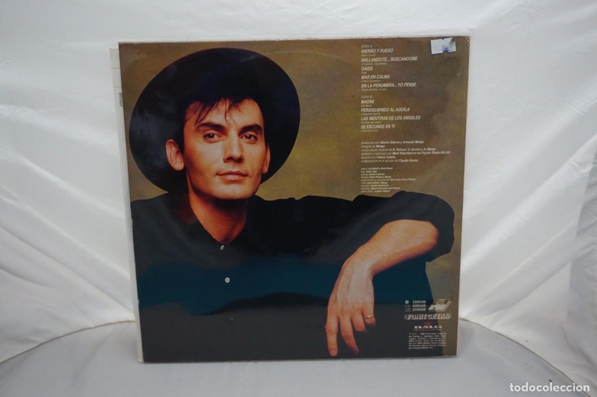 Discos de vinilo: LP - MANGO - HIERRO Y FUEGO - Foto 3